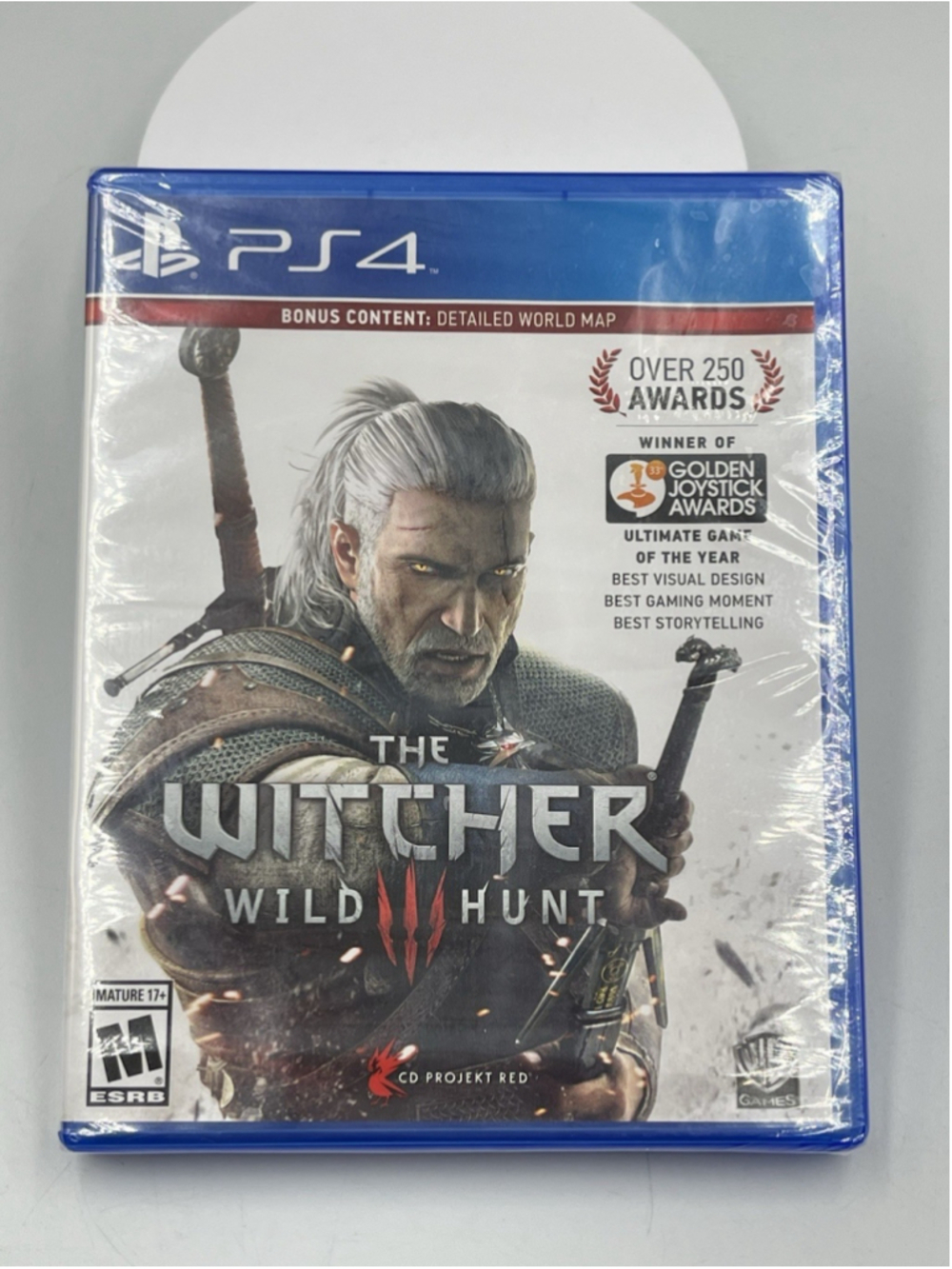 The Witcher 3: Wild Hunt Sony PlayStation 4 Detailed World Map BRAND NEW SEALED